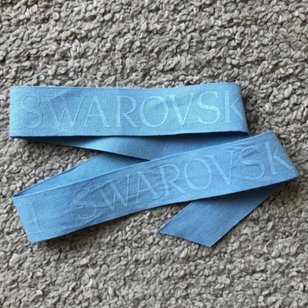 Swarovski Ribbon Light Blue .24”.